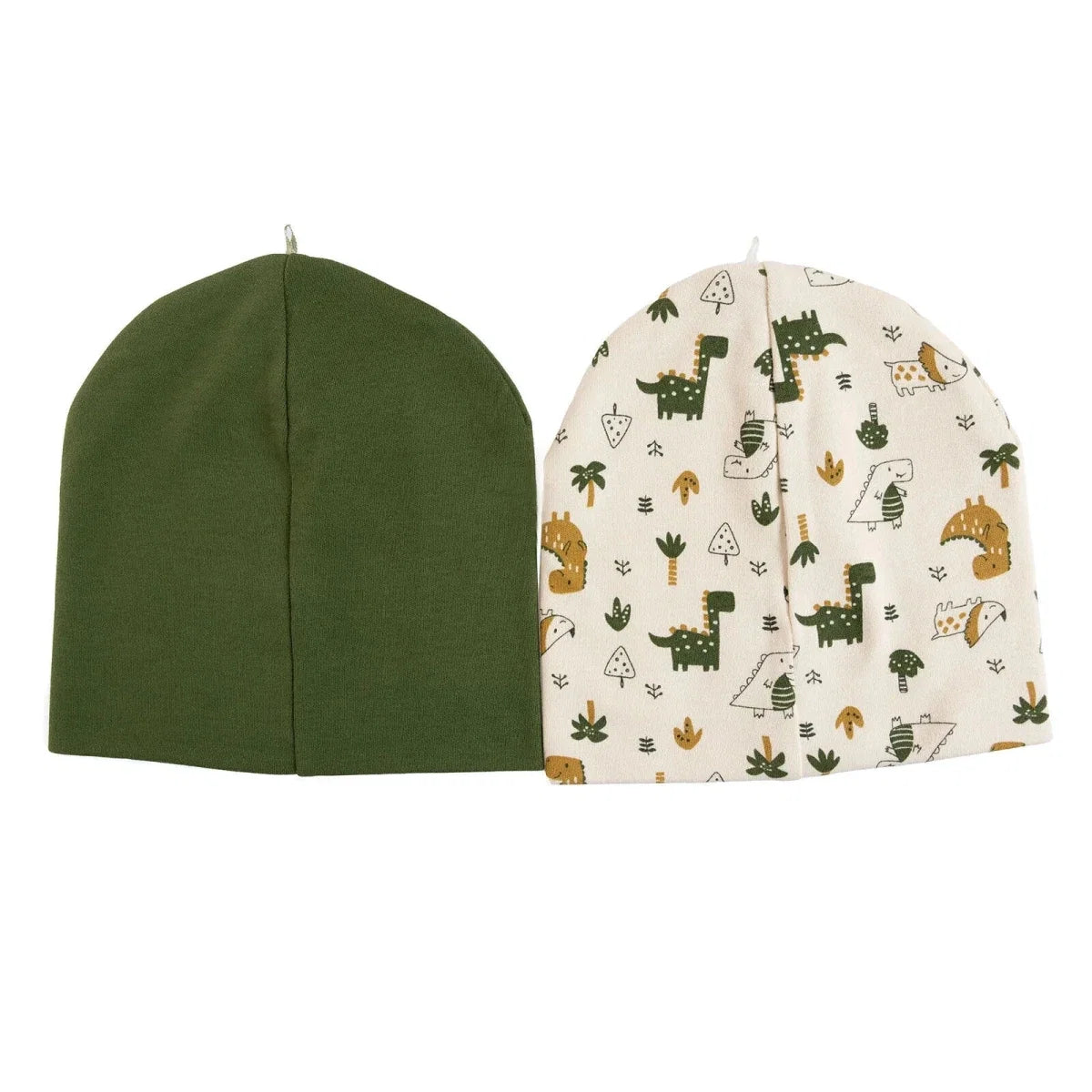 HelloBaby Boys 2-Pack Hat Monster - Green