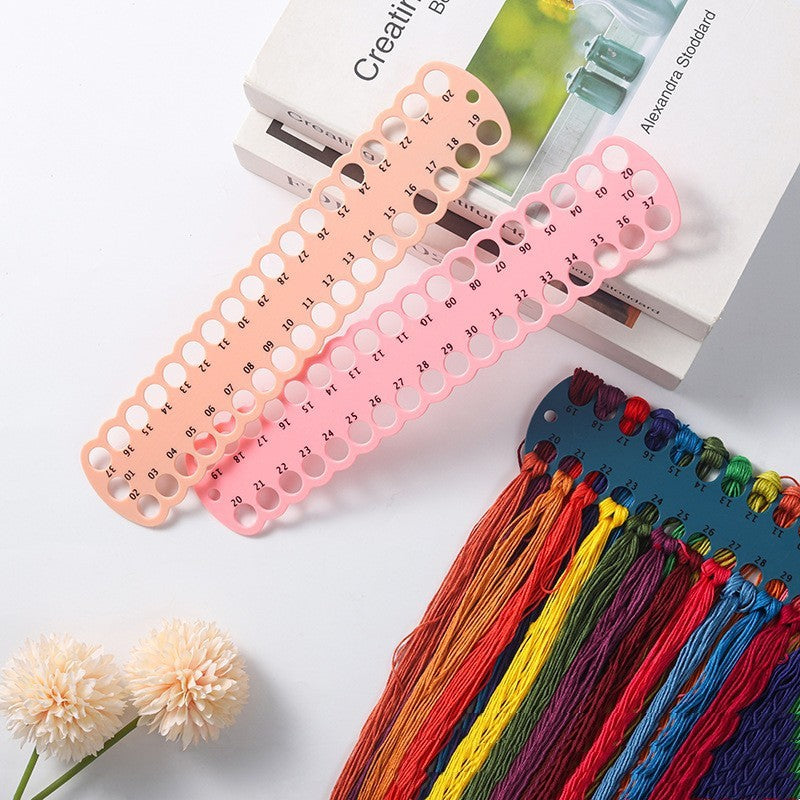 Colorful Plastic Embroidery Hoop For Cross-stitch