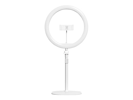 Kodak 10" Desk LED Ring Light for Selfies, Videos & Online Conferencing