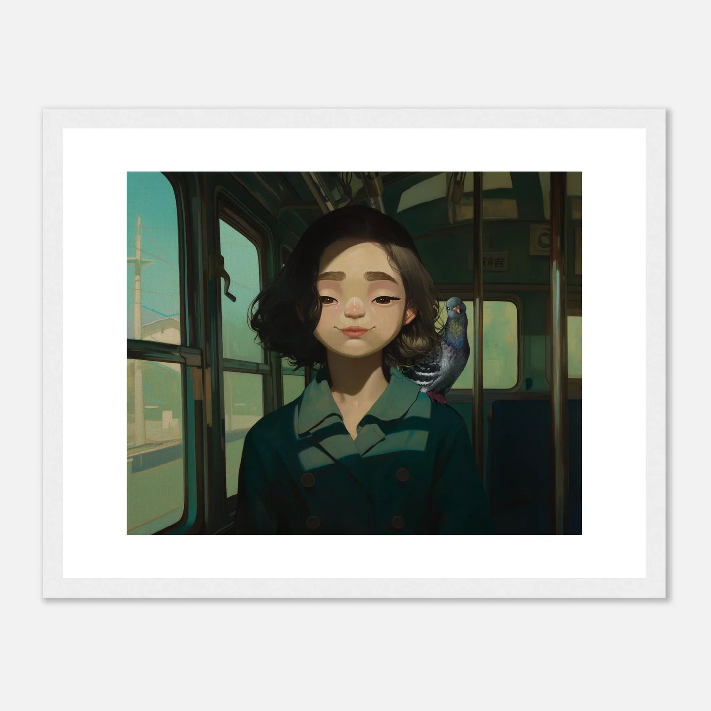 Bebe Wahyu - 'Joyful Journey' Framed Print