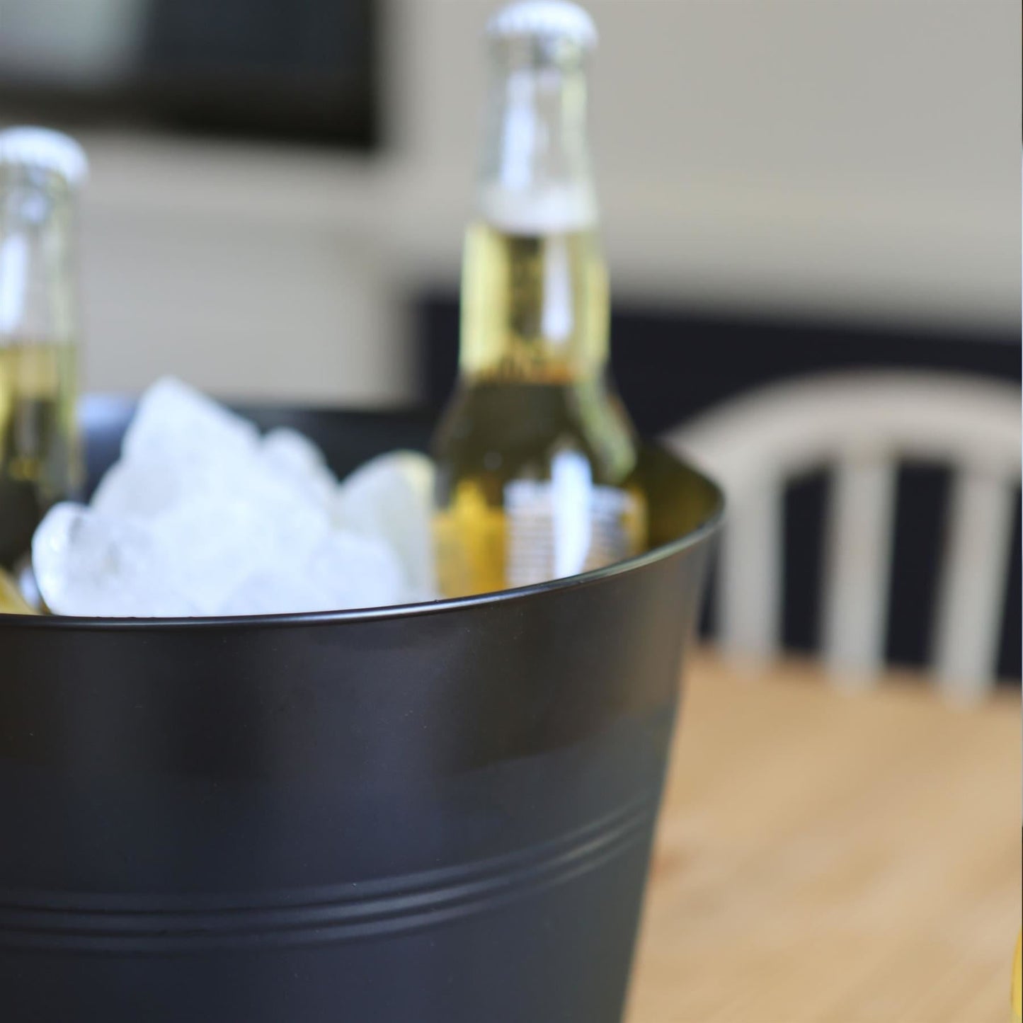 Handmade Galvanized Iron Ice Bucket - 26.5cm