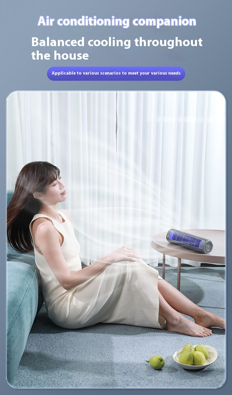 Mini Portable Mobile Air Conditioning, Air Cooler, Air Cooler Silent Fan With USB Charging For Bedroom Kitchen Bathroom