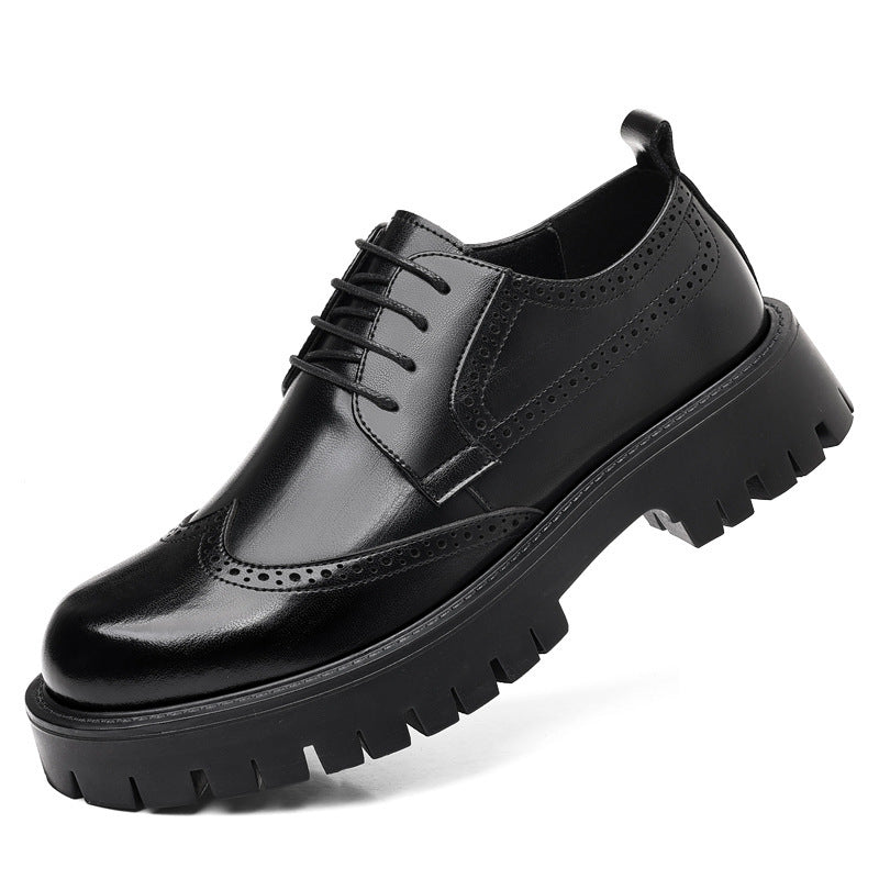 Autumn Mens Shoes Vintage Work Boots