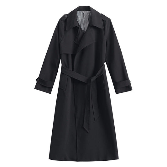 New Popular Long British Style Coat Jacket