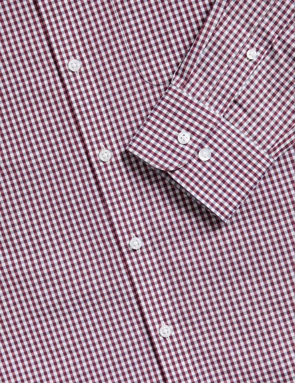 2pk Regular Fit Easy Iron Check Shirts