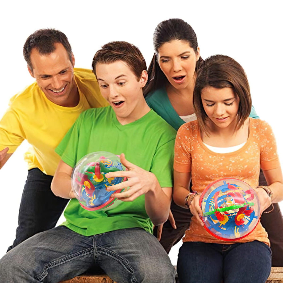 3 Otters 3D Maze Ball – Brain Teaser Puzzle Ball for Kids | Educational Toy for Home & Classroom