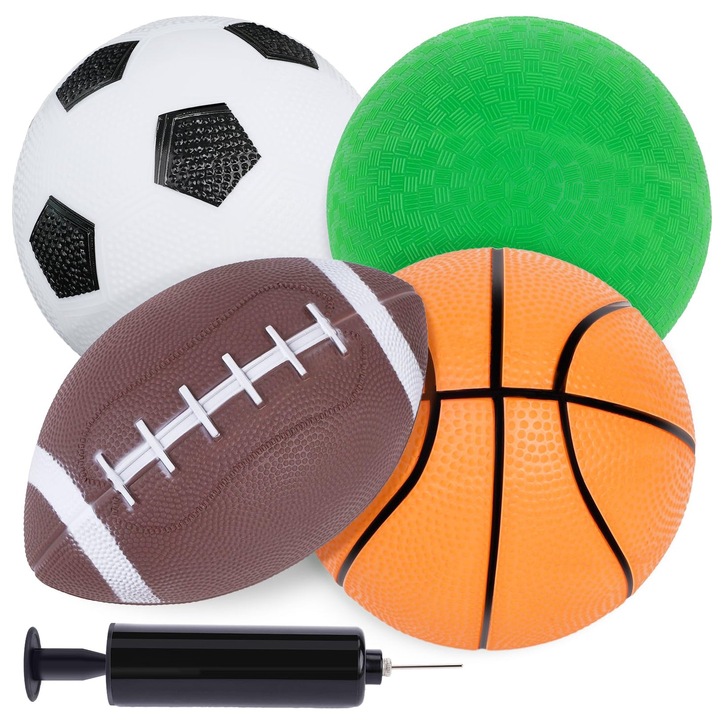 3 Otters 4-Pack Sports Balls for Toddlers & Kids – 5-Inch Indoor/Outdoor Play