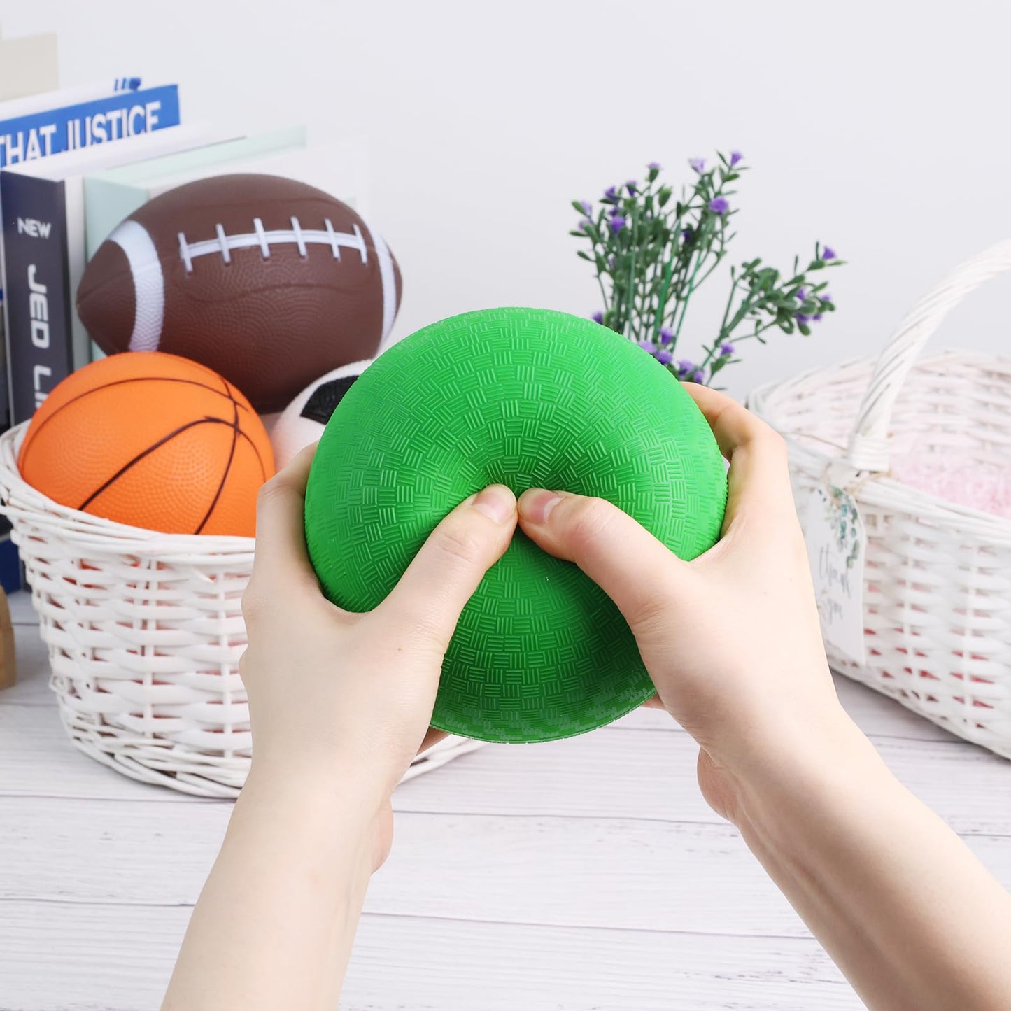 3 Otters 4-Pack Sports Balls for Toddlers & Kids – 5-Inch Indoor/Outdoor Play