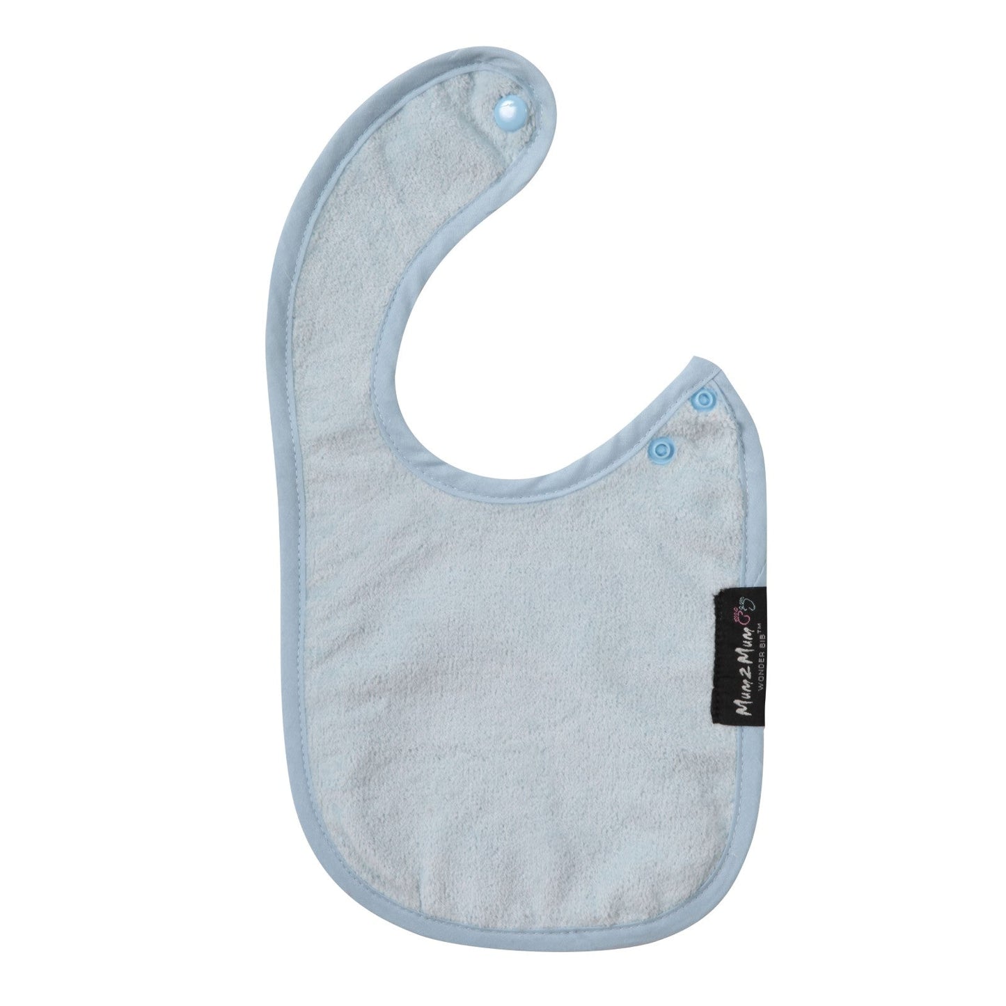 3 PACK - Mum 2 Mum Infant Wonder Bibs - Navy / Teal / Baby Blue