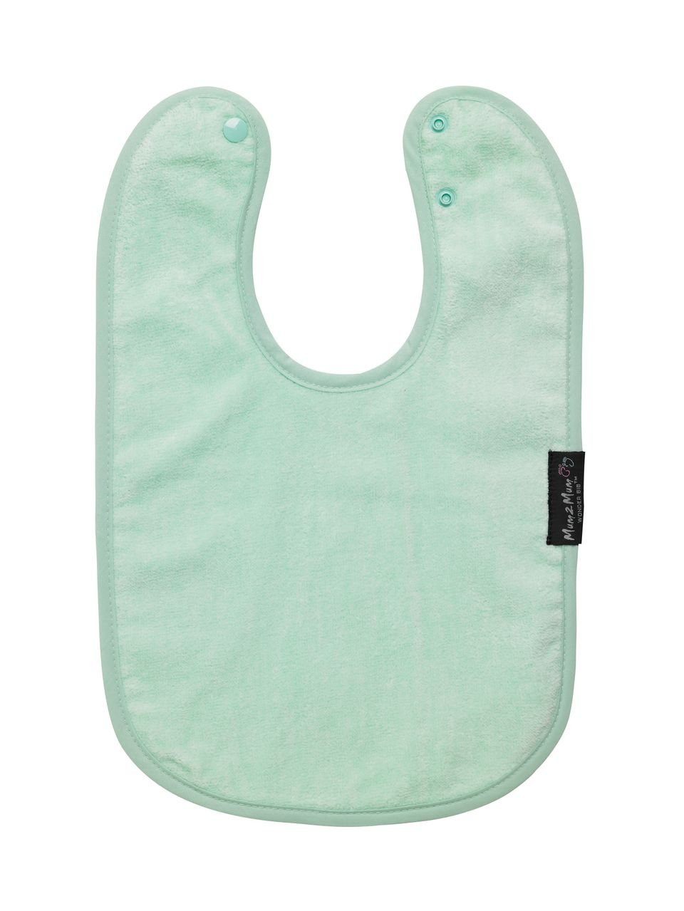 3 PACK - Mum 2 Mum Standard Wonder Bibs - Lemon / Mint / Stone