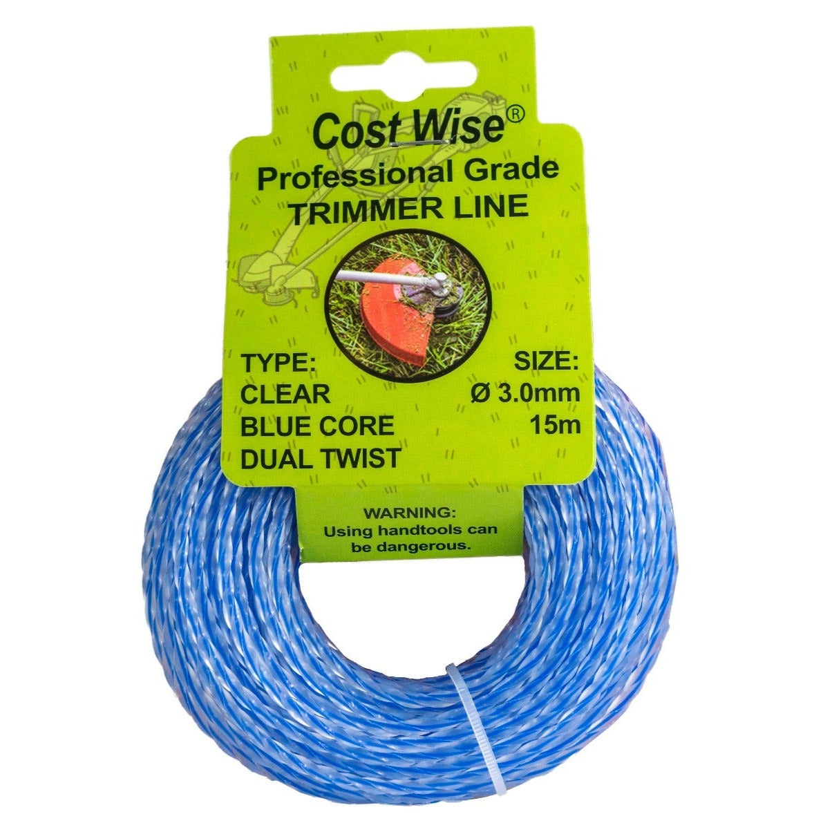 Strimmer Line Dual Blue Twist 3mm x 15m