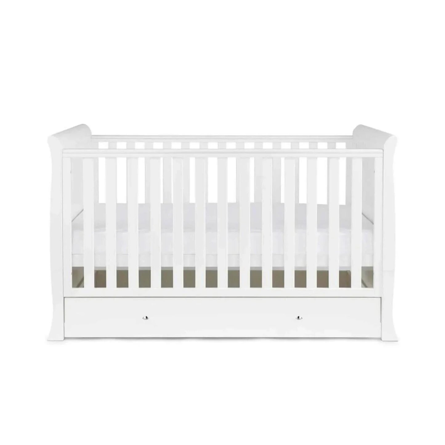Ickle Bubba Snowdon Classic Furniture Set Premium Sprung Mattress 2 pcs - White