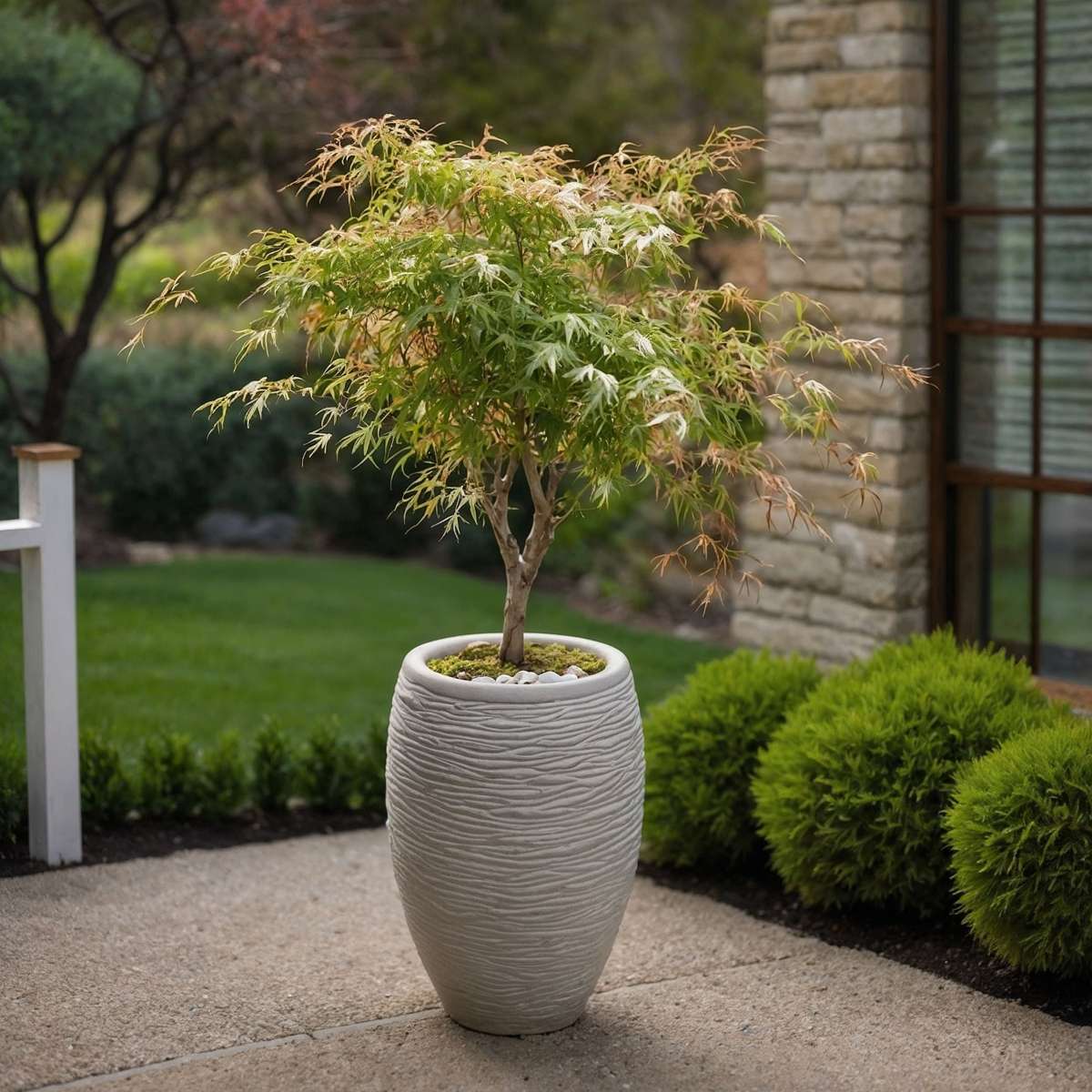 Japanese maple - 2 pcs. - Acer palmatum 'Ukigumo' - Height 50-60cm - ⌀19cm