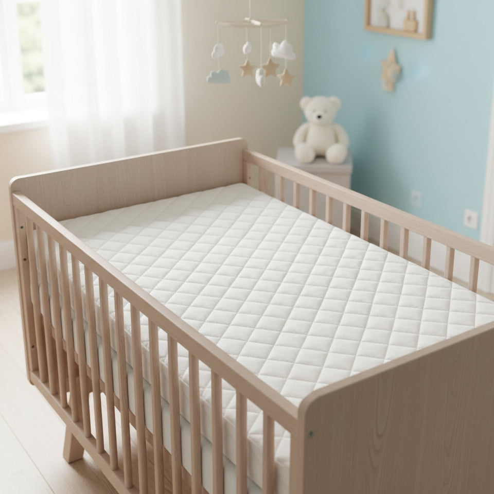 Luxury Air Flow Spring Interior Cot Mattress 120 x 60 cm