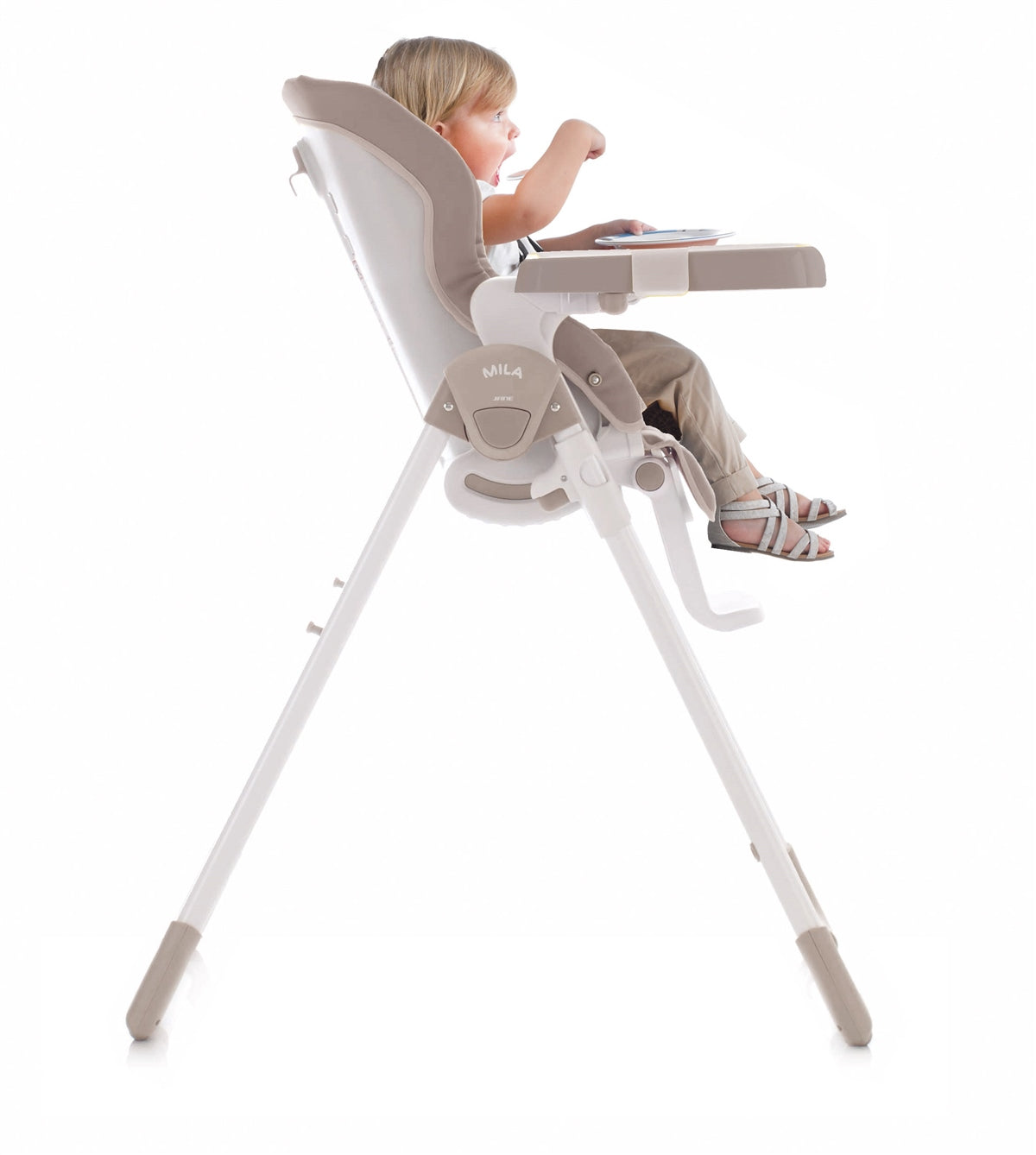 Jane Mila Leatherette Highchair, Star