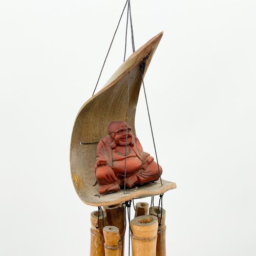 30CM HAPPY BUDDHA WINDCHIME