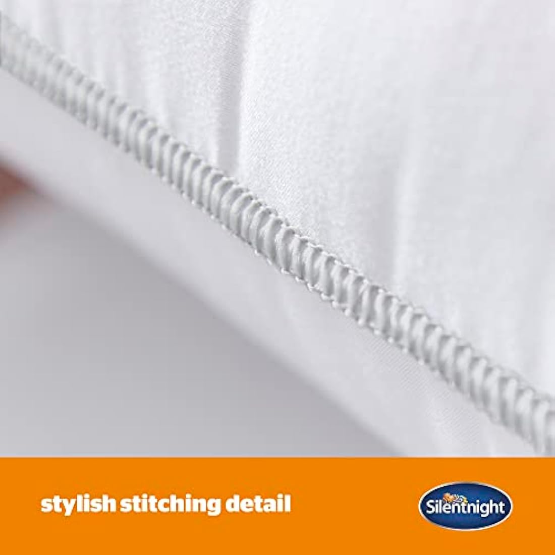 Silentnight Firm Support Pillow Pack of 2 - Side Sleeper Pillows for Sleeping Neck Back Orthopaedic Pain - Machine Washable Pillow Pair for Side Sleepers, White, packaging may vary