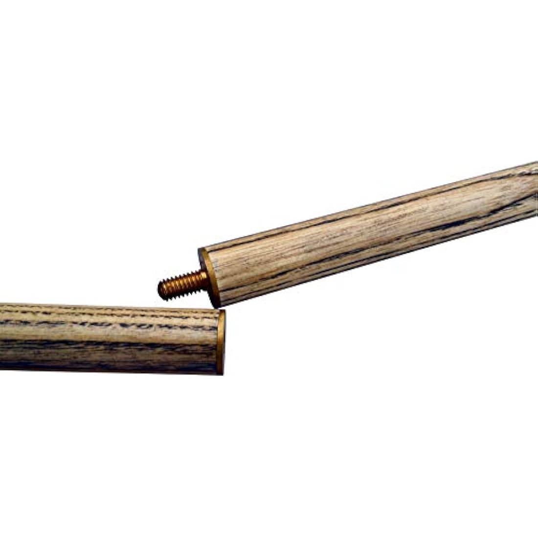 BCE Hwac-2am BCE Heritage 2 Piece Ash Snooker Cue with Matching Grain and WAC Hard Case 145cm 9 5mm ti, black butt/natural wood shaft, 57 UK