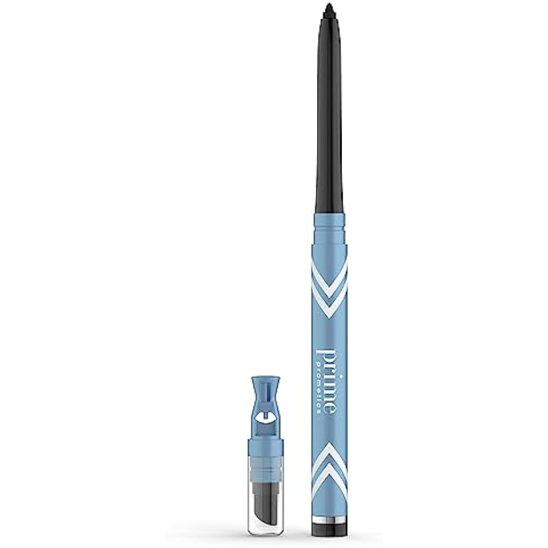 Prime Prometics PrimeEyes Glide Eyeliner for Mature Women – Water-Resistant, Long-Stay and Mess-Proof – Gel Cream Texture, Discreet Sharpener and Effective Smudger (Black)