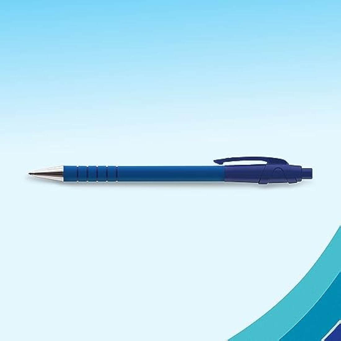 Paper Mate Flexgrip Ultra Retractable Ballpoint Pens | Medium Point (1.0mm) | Blue Ink | 36 Count