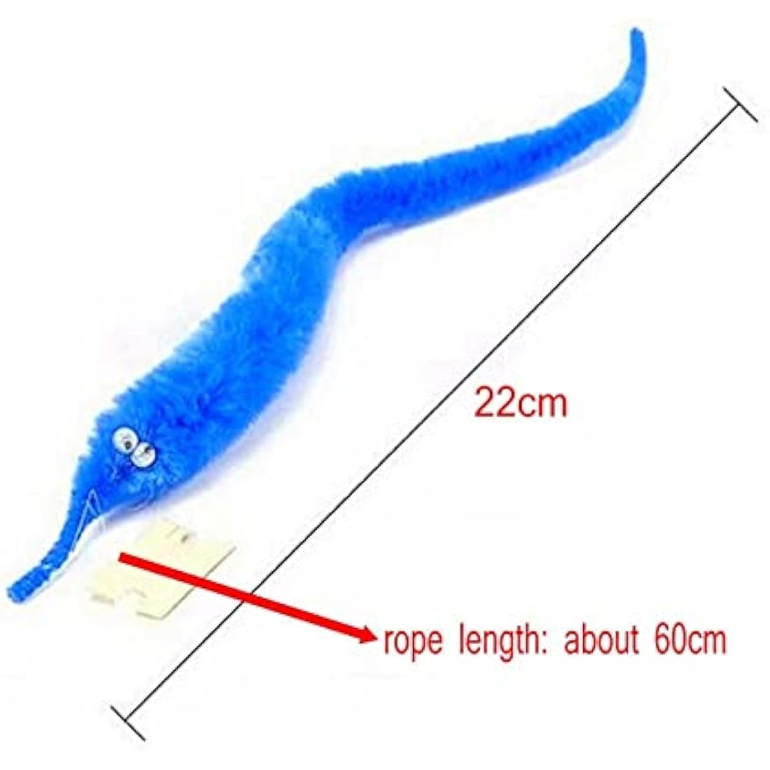 JZK 30 x Magic twisty wiggly worm fuzzy worm for kids birthday party favours, party bag fillers, party supplies