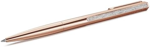 Swarovski Crystal Shimmer ballpoint pen, Rose gold tone, Rose gold-tone finish