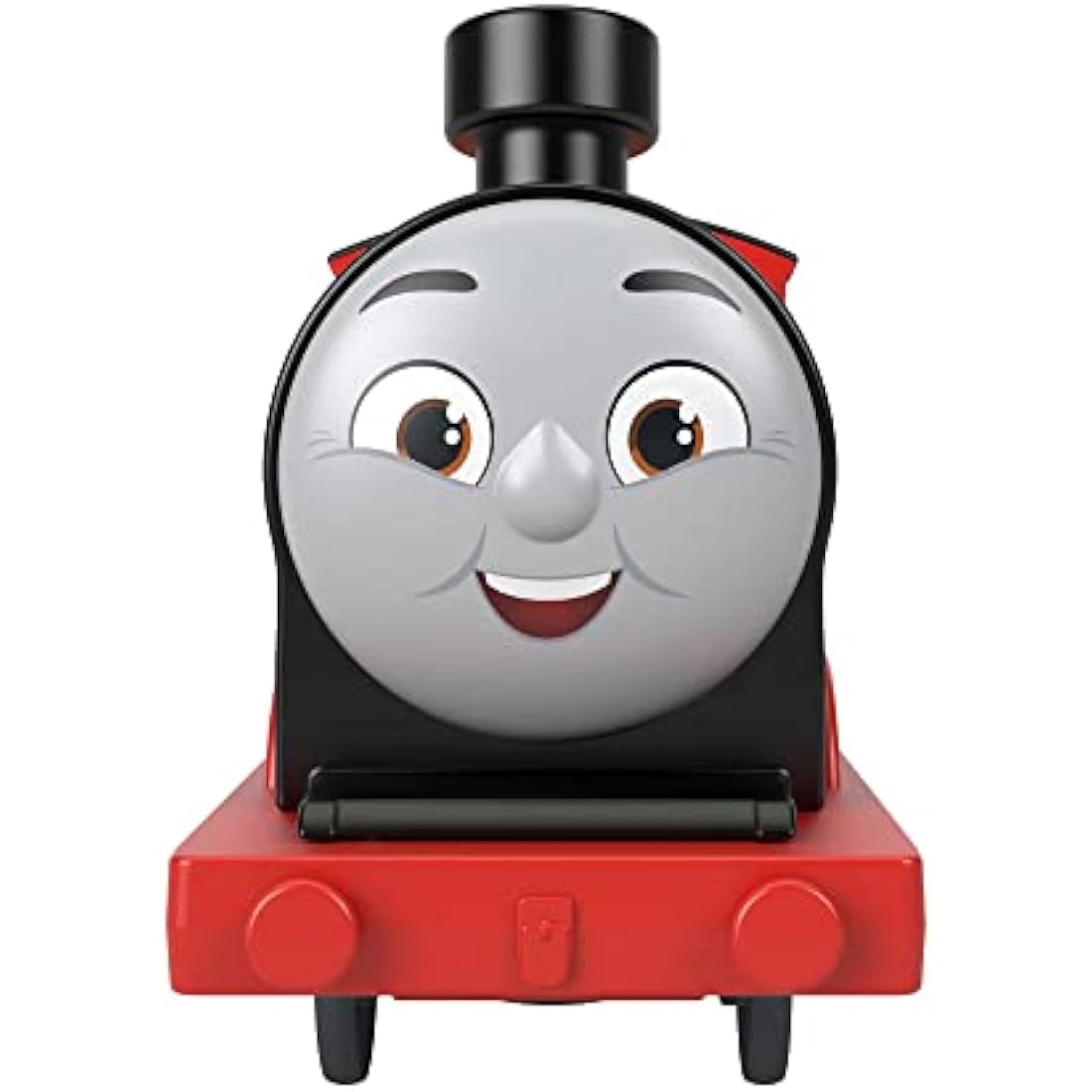 Thomas & Friends Motorized Toy Train James Battery-Powered Engine with Tender for Pretend Play Preschool Kids Ages 3+ Years, HDY70