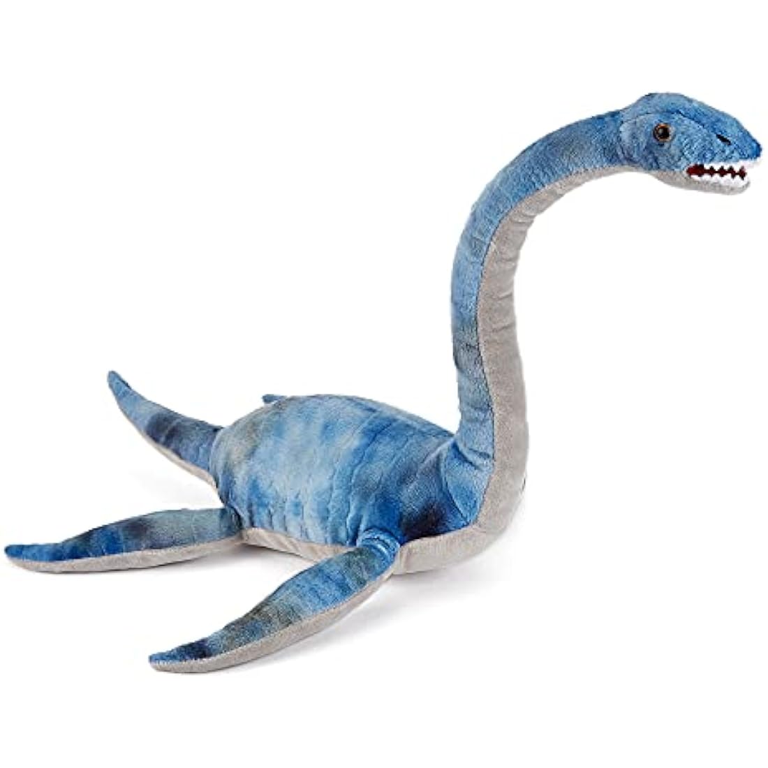 Zappi Co Plush Children's Stuffed Soft Cuddly Plush Toy-Part of Safari Animals Collection, Perfect for Kids (31cm Depth)(Plesiosaur Dinosaur)