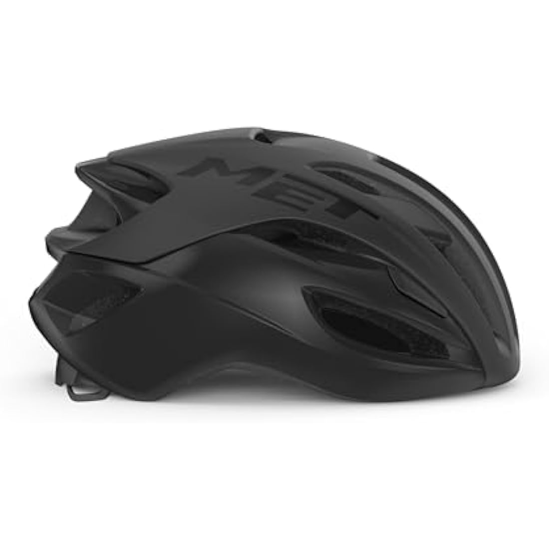 MET - Rivale MIPS Road Cycling Helmet In Black Size Medium (56-58 cm)