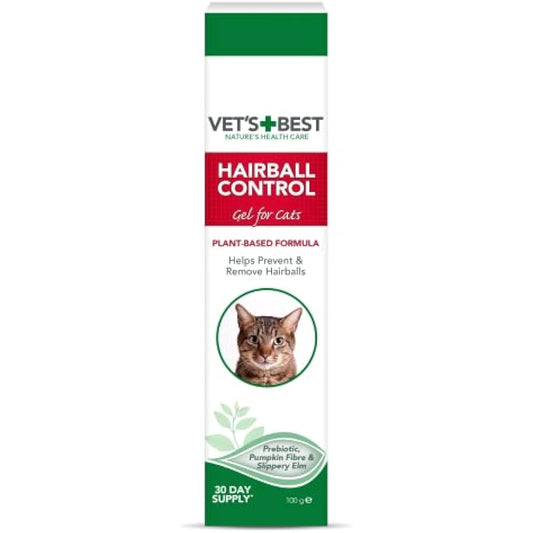 Vet's Best Cat Hairball Relief Digestive Aid gel- 100g
