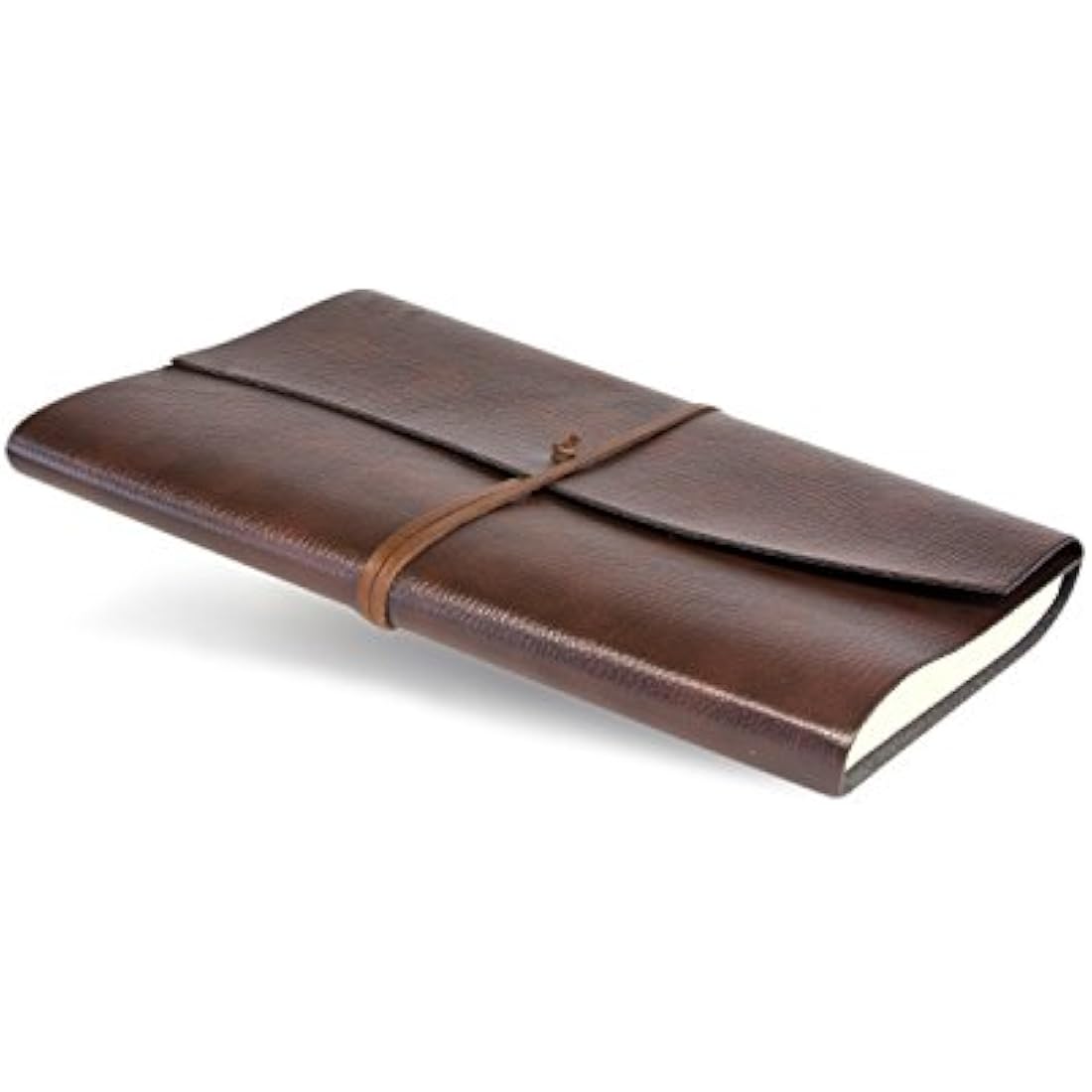 Tivoli Liscio A4 Large Recycled Leather Journal, A4 (21x30 cm) Brown