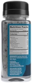 Sabatino Tartufi, Truffle Salt Seasoning ShakerAll Natural Gourmet Sicilian Sea SaltKosher NonGMO 113 g