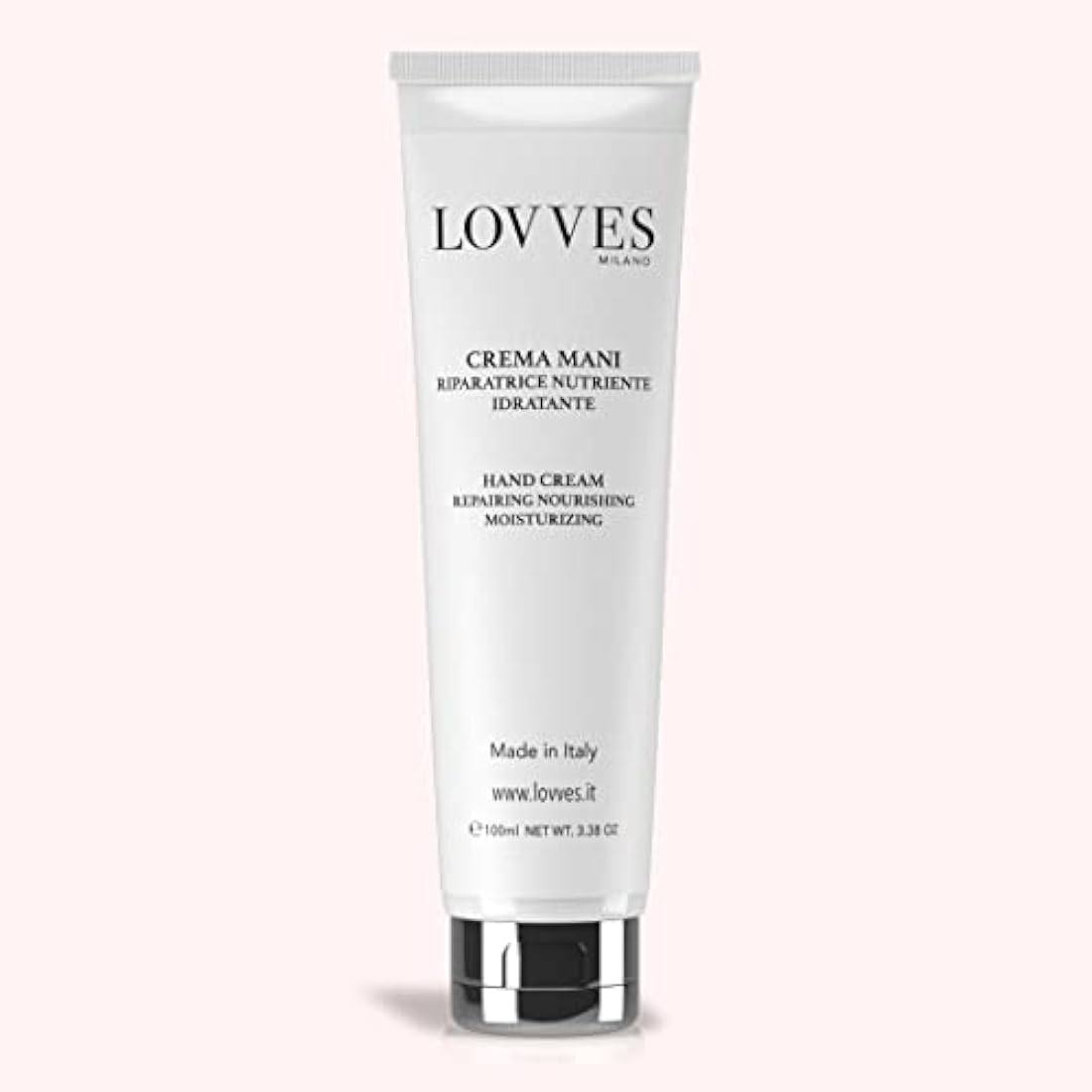 LOVVES Hand Cream, High Natural Cosmetics, Lifting Effect, Nourishing Moisturizing Repairer, Formulated as an Anti-Aging Treatment, Preserves the Young Appearance of Hands.100ml