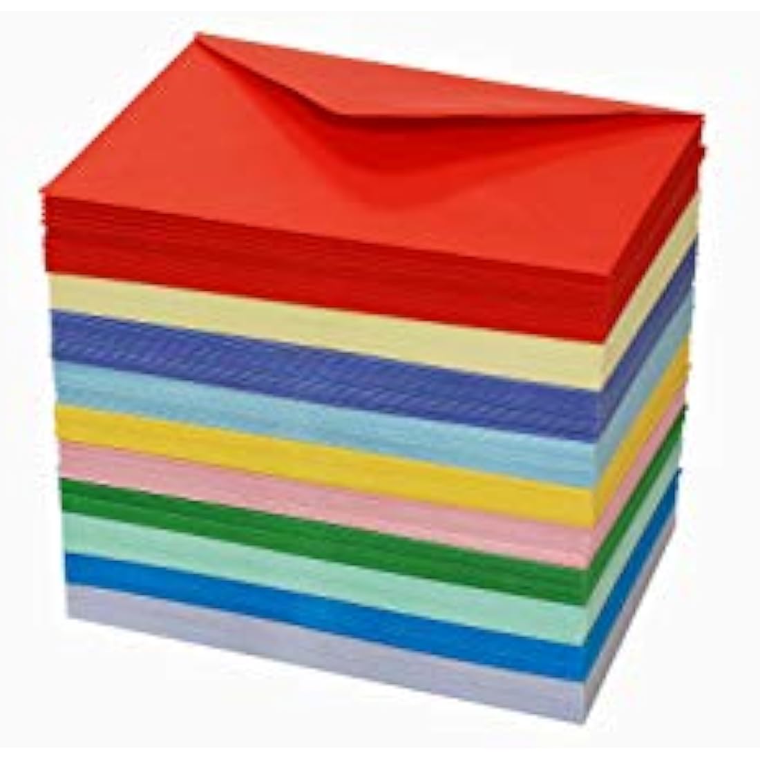 Craft 2282 - 200 C6 Envelopes In Assorted Colours