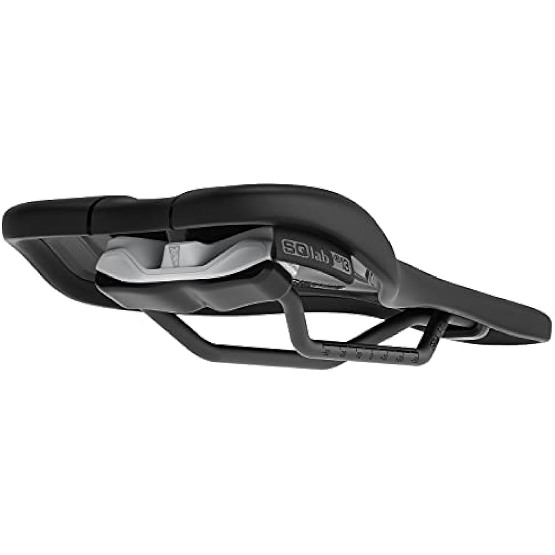 SQlab Unisex - Adult 612 Ergowave Active 2.1 Road & MTB Race Bicycle Saddle