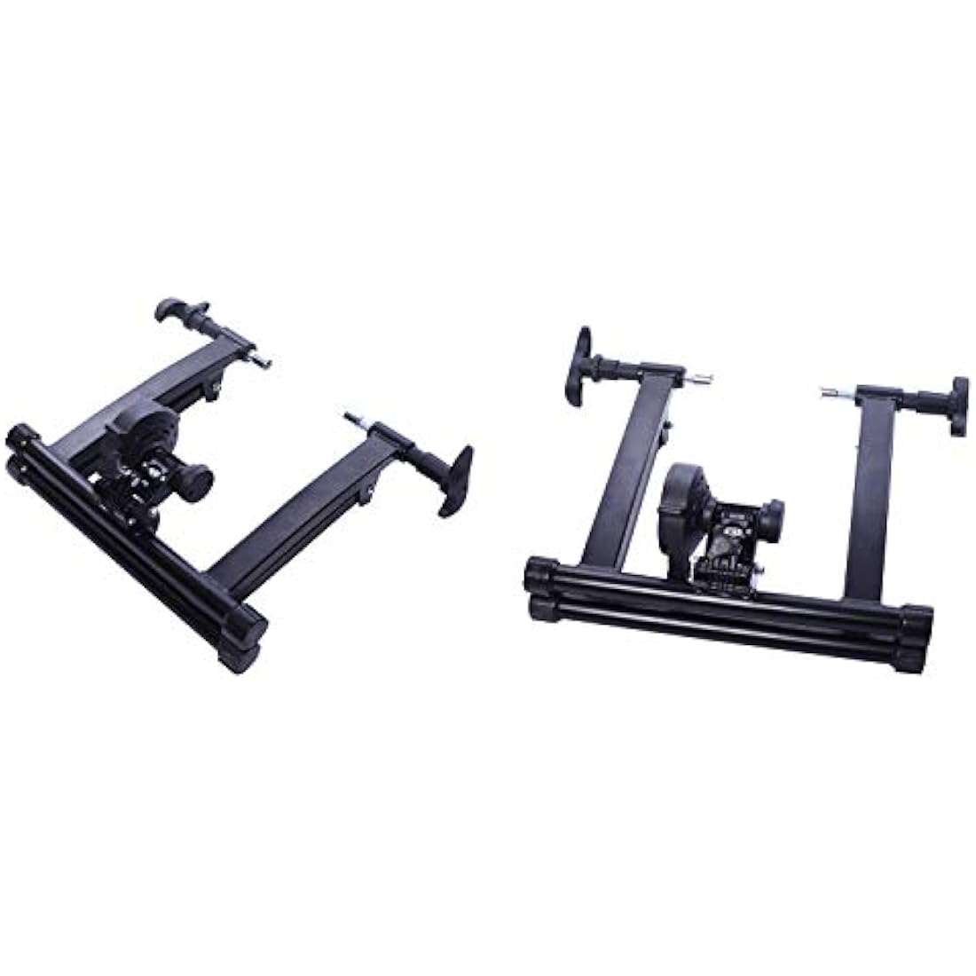 BalanceFrom Bike Trainer Stand Steel Bicycle Exercise Magnetic Stand with Front Wheel Riser