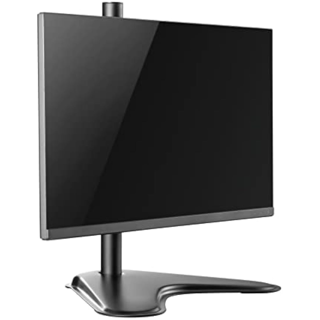 ProperAV Desk Monitor Mount with Free Standing Base 17" 19" 21" 22" 23" 24" 27" 32" VESA Max 100x100 Height Max 465mm