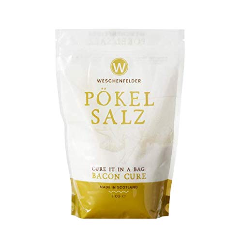 Weschenfelder P?kel Salz Bacon Cure (1kg), Easy to use Curing Salts for Homemade Bacon