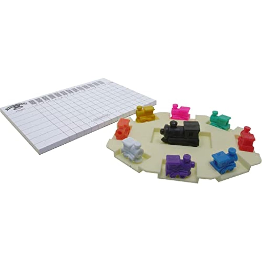 Brimtoy Mexican train dominoes double 12s