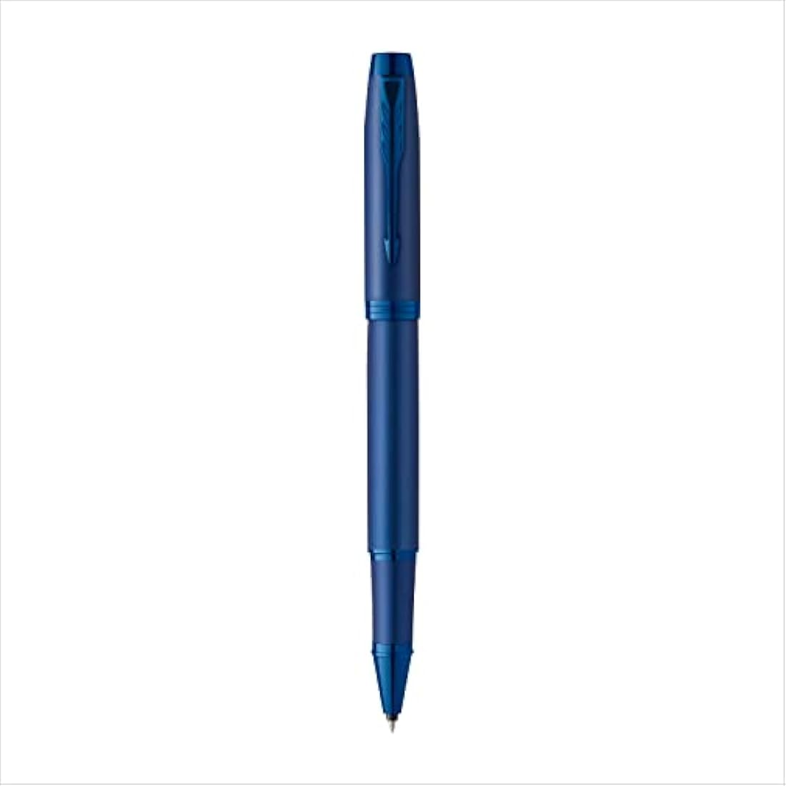 PARKER IM Rollerball Pen Monochrome Blue PVD F Black