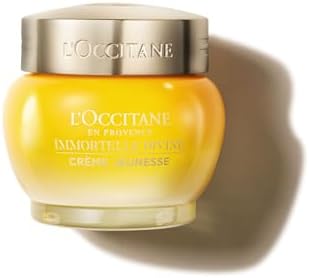 L'OCCITANE Immortelle Divine Cream 50ml, Anti-Aging Moisturiser with Natural Retinol Alternative, Silky, Nourishing Texture, Luxury Clean Skincare for All Skin Types