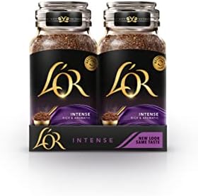 L'OR Intense Instant Coffee 150g (Pack of 6 Jars, Total 900g)