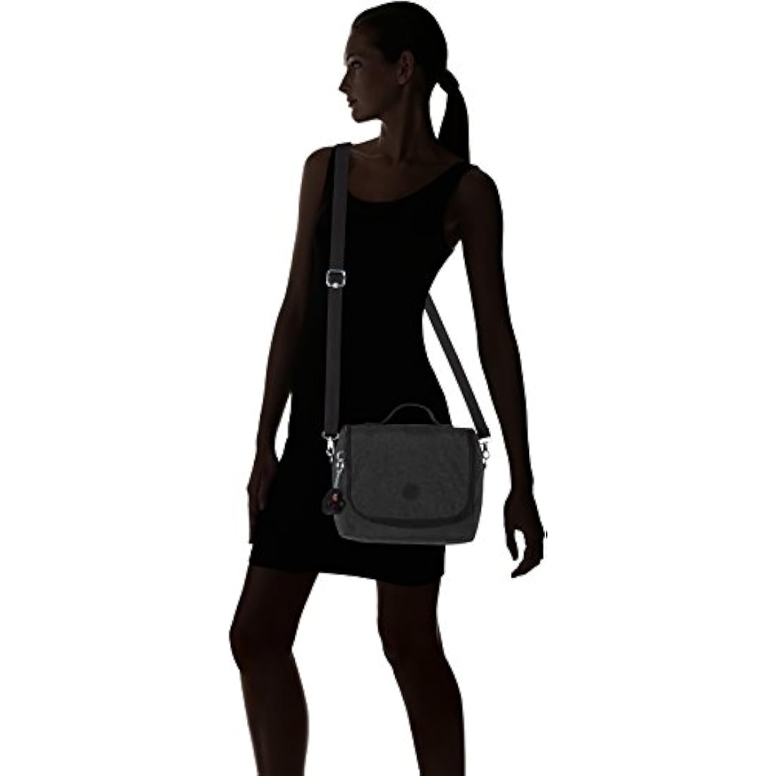 Kipling NEW KICHIROU Large lunchbox, Pouches, Cases, True Black (Black)