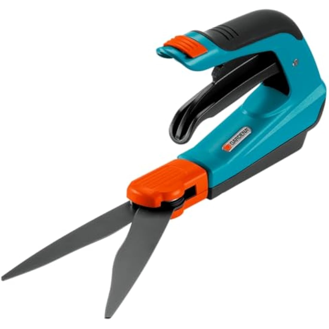 Gardena Comfort Grass Scissors, rotatable: Ideal Garden Scissors for The Exact Raskantcut, Suitable for Right and Left-handers, with Ergonomic Grip Shape for Lighter Cutting (8735-20)