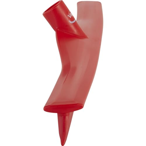 Vikan 71604 Ultra Hygiene Squeegee, Red, 600mm Length, 80mm Width, 95mm Height