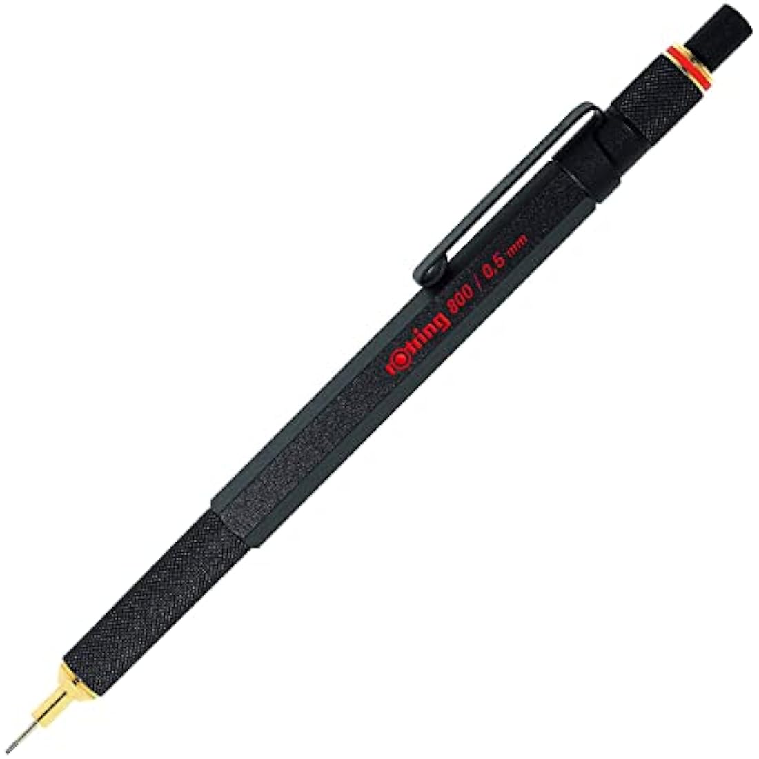 ROtring 800 Mechanical Pencil | 0.5 Mm | Black Metal Barrel