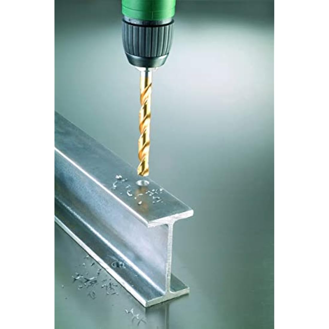Bosch 2607017195 91-Piece Titanium Drill and Screwdriver Bit Set, V-Line (for Wood, Masonry and Metal, Including Ratchet Screwdriver and Magnetic Rod, Accessories for Drills and Screwdrivers), Green