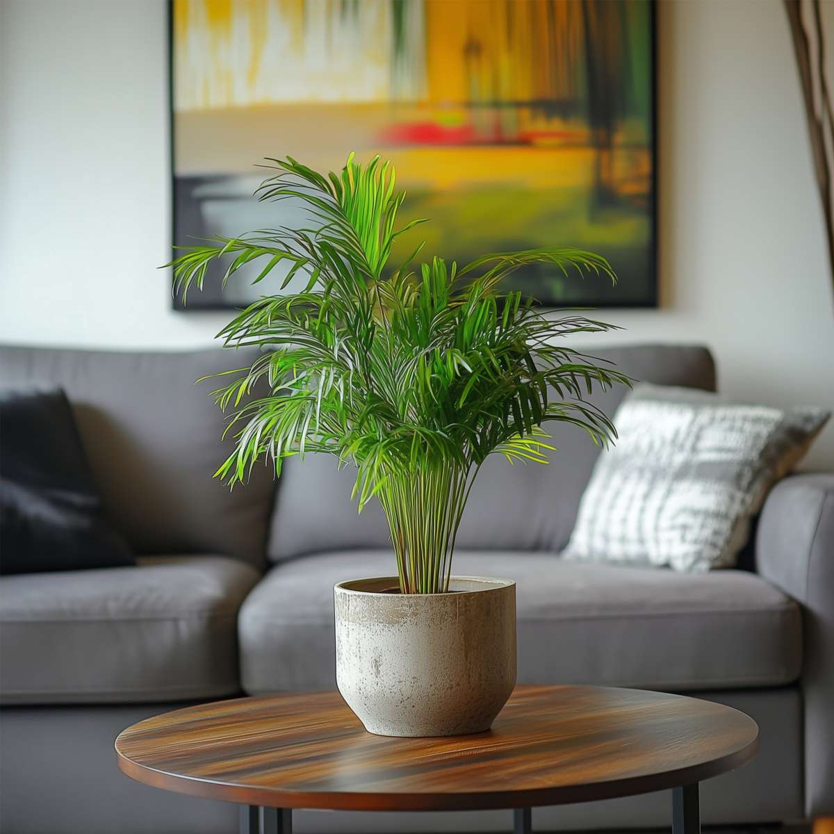 Areca palm 'Golden Cane' - 3 pcs. - Dypsis lutescens - Height 30-45cm - ⌀12cm