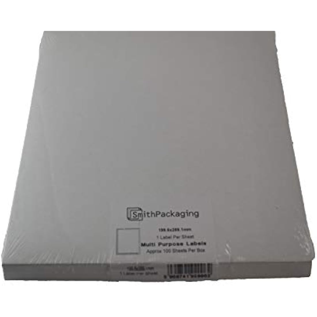 SmithPackaging A4 Self Adhesive Address Labels, 1 Label Per Sheet, 100 Sheets,199.6 x 289.1mm 100 Labels,