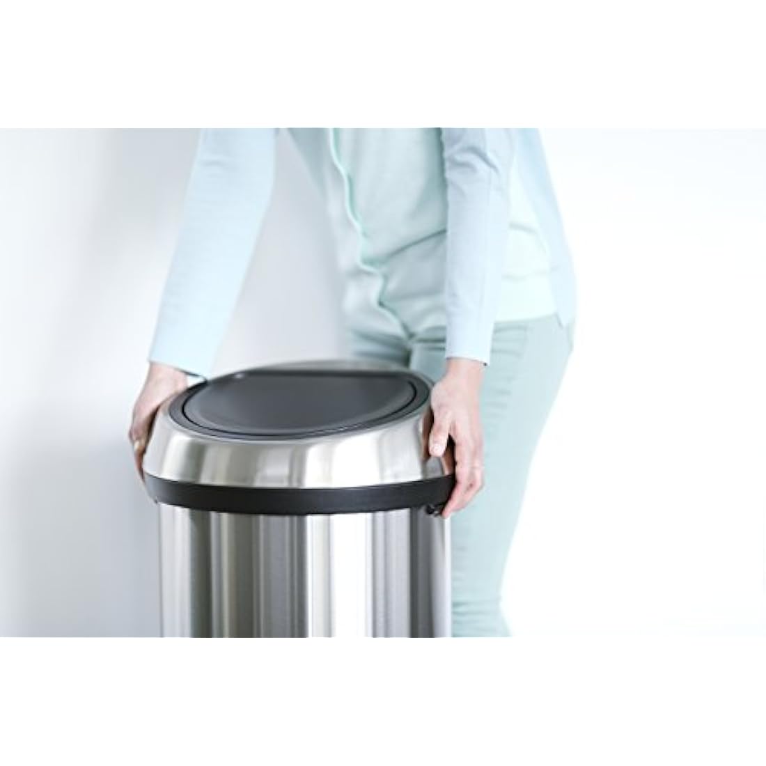 Brabantia Touch Bin Brilliant Steel, 60 L